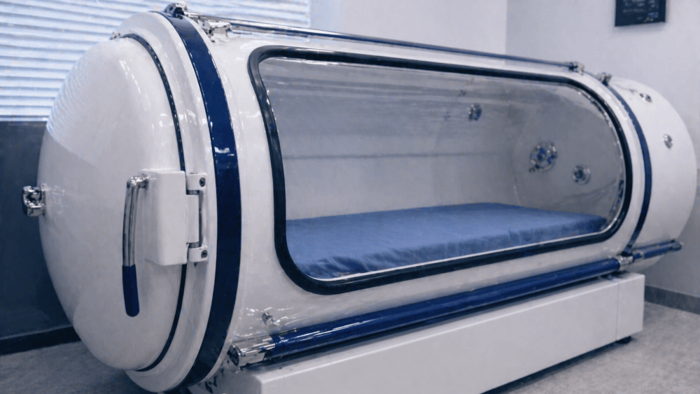 Photo of a hyperbaric chamber